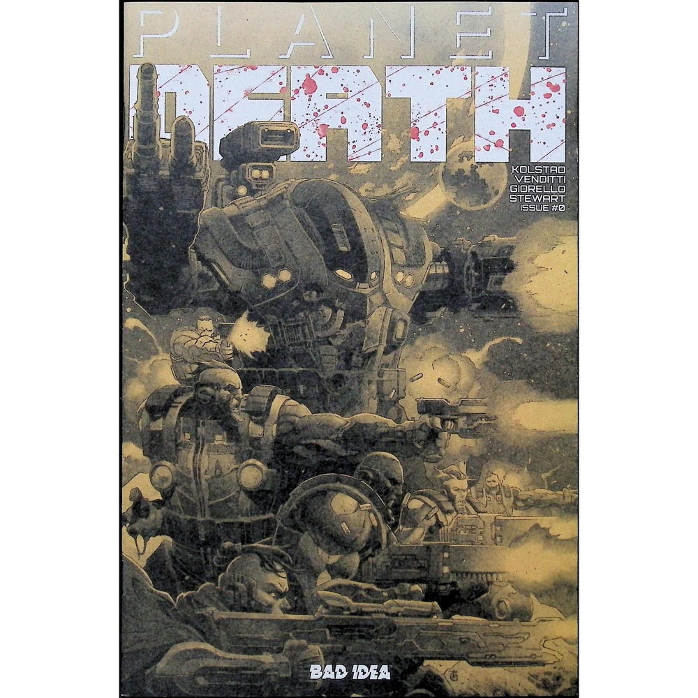 Planet Death #0 Giorello Exclusive Variant Bad Idea Sci-Fi Comic Book
